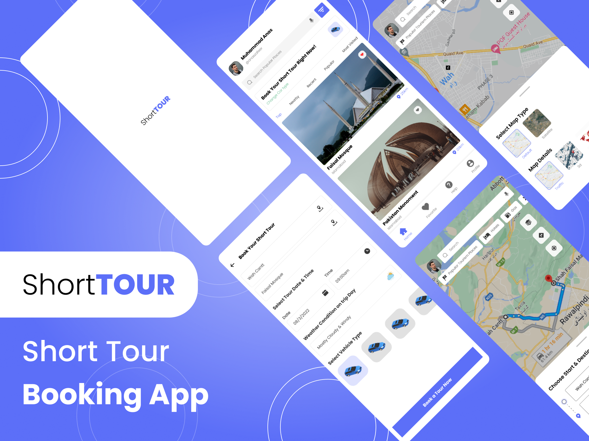 Short Tour Guide Mobile App